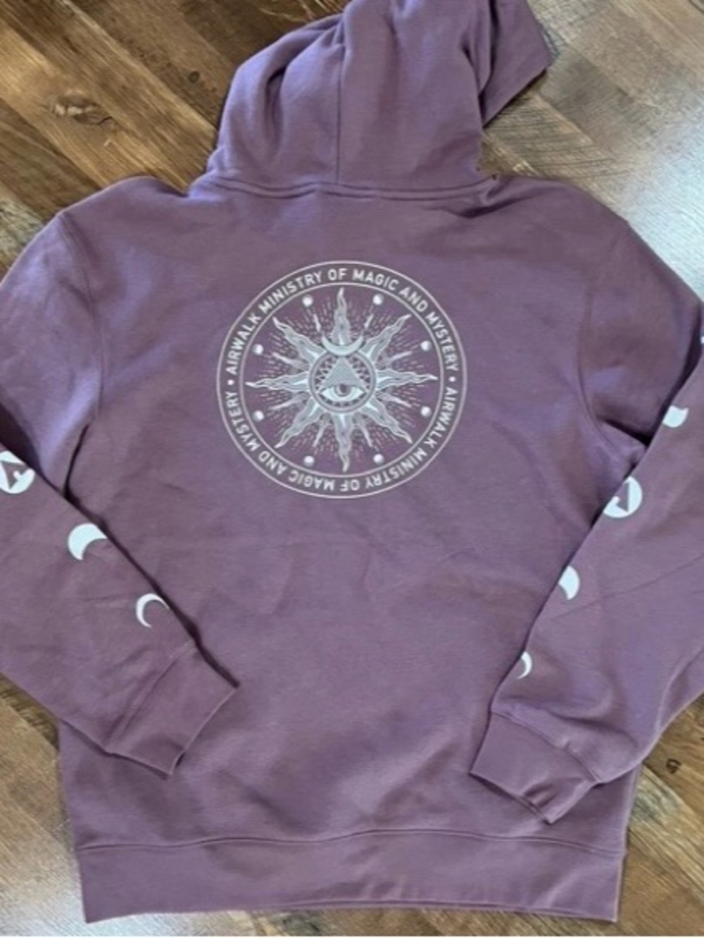 NWT Airwalk Ministry of Magic and Mystery Hoodie Tempest Cotton Fleece Medium - Picture 2 of 3